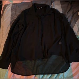 Black see through top. Never worn